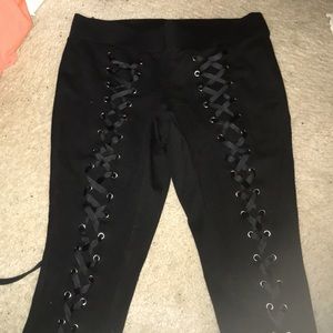Torrid tie up pants